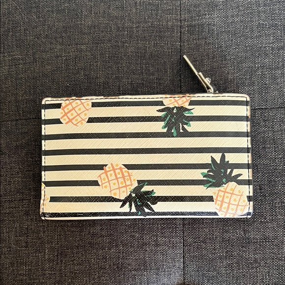 Kate Spade Pineapple Stripe Wallet - Picture 2 of 4